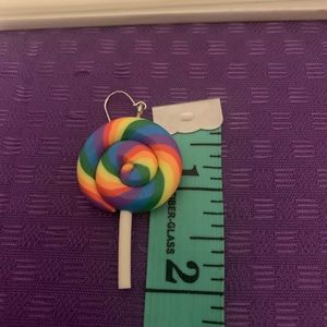 Lollipop muti colored earrings